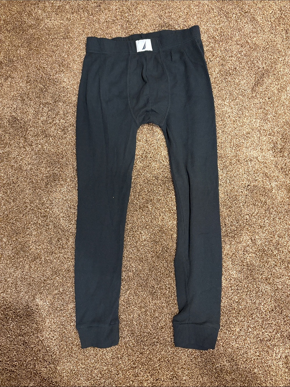 Nautica Men’s adult small Thermal Long Johns - Black